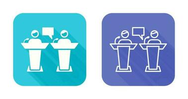 Debate Vector Icon