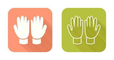 Gardening Gloves Vector Icon