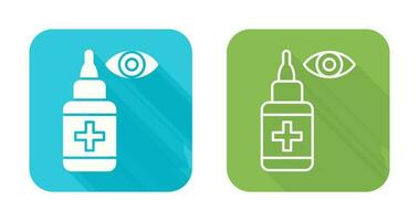 Eye Drop Vector Icon