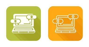 Infected Message Vector Icon