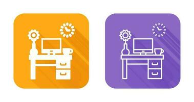 Work Table Vector Icon