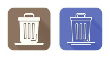 Trash Can Vector Icon