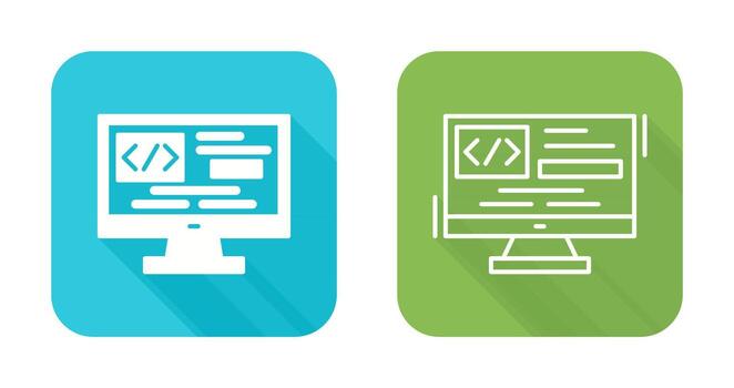 Coding Vector Icon