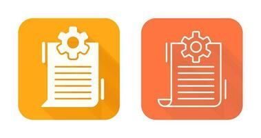 Content Management Vector Icon