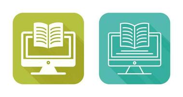 Digital Learning Vector Icon