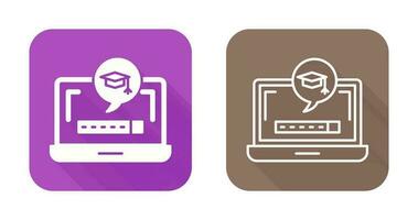 Digital Learning Vector Icon