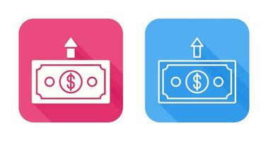 Money Up Vector Icon