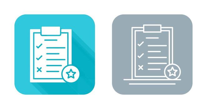 Task List Vector Icon