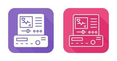 Electrocardiogram Vector Icon