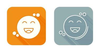 Happiness Vector Icon