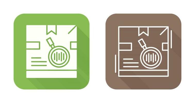 Tracking Code Vector Icon