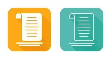 Document Vector Icon