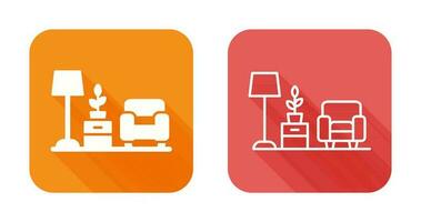 Living Room Vector Icon