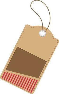 Price tag or label design.