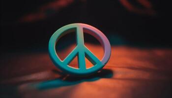 Meditating outdoors, finding harmony in nature spirituality and creativity photo