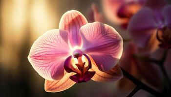 The exotic moth orchid beauty in nature is unmatched generative AI photo