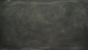 Abstract grunge blackboard with textured effect and distressed antique pattern generated by AI photo