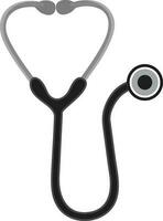 Flat illustration of stethoscope. vector