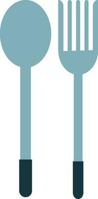 Illustration of fork and spoon.