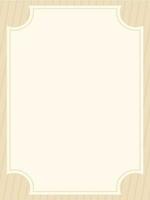 Rectangular shape blank frame. vector