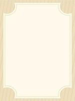 Rectangular shape blank frame. vector