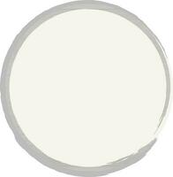 Flat style circular frame. vector