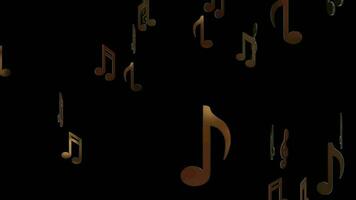 Elevate Your Design with Beautifully Animated Music Notes video