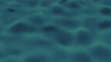halftone dots abstract digitaal technologie geanimeerd blauw licht Aan blauw achtergrond. video