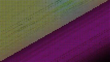 halftone dots beweging snelheid lijn roze geel kleur video