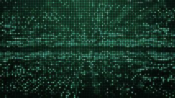 Halftone dots abstract digital technology animated blue liHalftone dots abstract digital technology animated green light on green background.ght on blue background. video