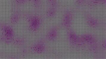 Halftone dots abstract digital technology animated pink light video
