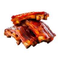 Spare Ribs Barbecue Generative Ai png