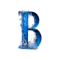 water Letter B Pictures Generative Ai png