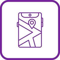 icono de vector gps