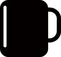 Flat illustration of a Mug. vector