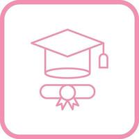 Graduation Hat Vector Icon