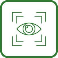 Eye Scan Vector Icon