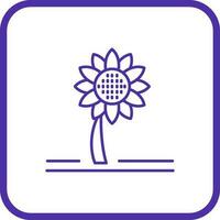 Sunflower Vector Icon