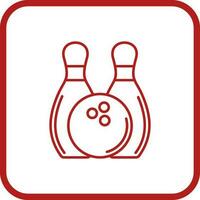 Bowling Vector Icon