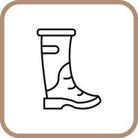 Rain Boots Vector Icon