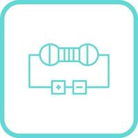 Resistor Vector Icon