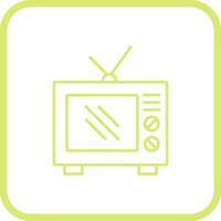 Old TV Vector Icon