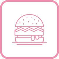 Hamburger Vector Icon