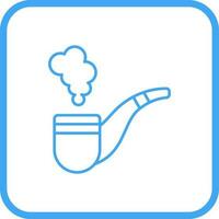 Smoke Pipe Vector Icon