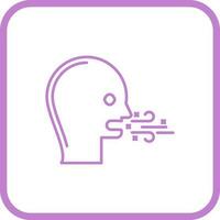 Bad Breath Vector Icon