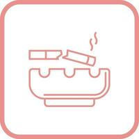 Broken Cigarette Vector Icon