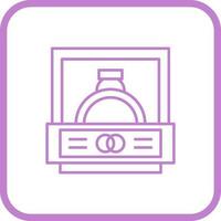 Wedding Ring Vector Icon