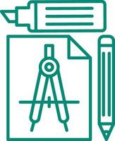 Study Tools Vector Icon