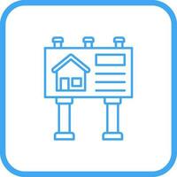 Billboard Vector Icon