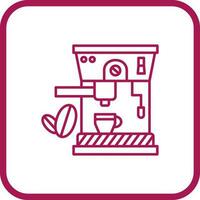 Coffee Machine Vector Icon